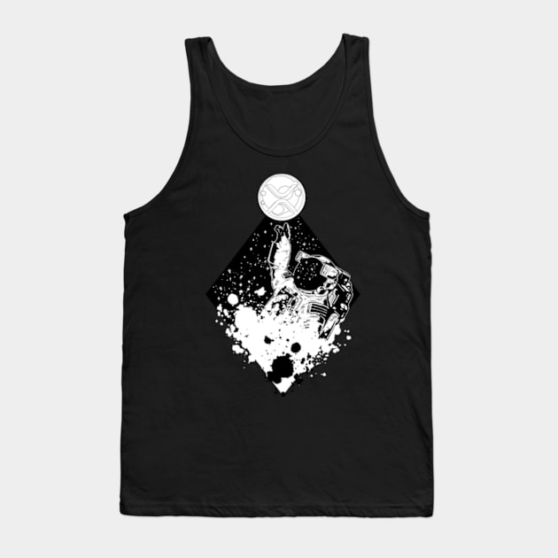 Bitcoin Crypto BTC Cryptocurrency Hodl Naut Astronaut Tank Top by BitcoinSweatshirts